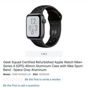 Nike Apple Watch